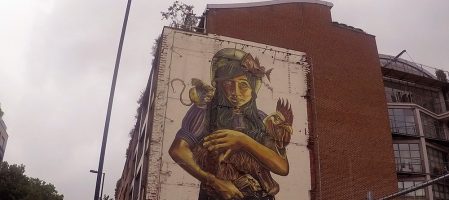 Teratology – mural in London